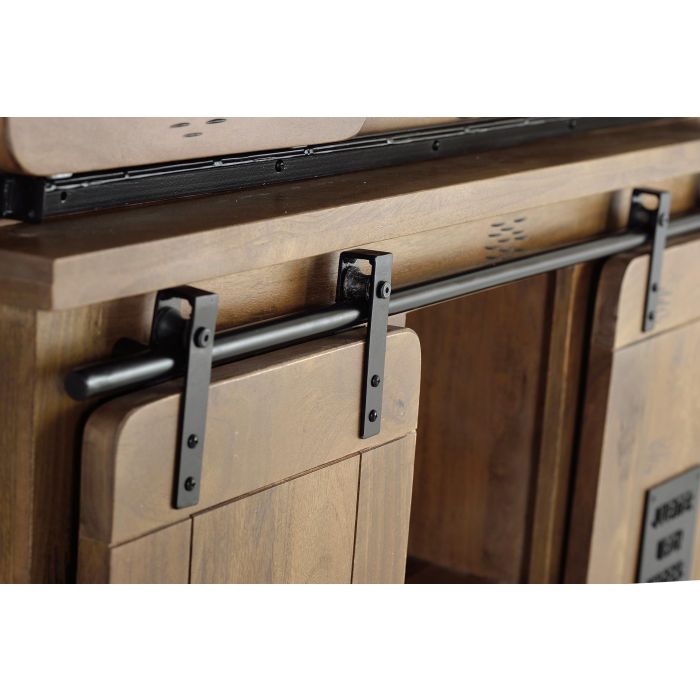 Giner y Colomer Armario Madera de Mango y Metal 200 x 100 x 47 cm 3 Giner y Colomer Armario Madera de Mango y Metal 200 x 100 x 47 cm 3