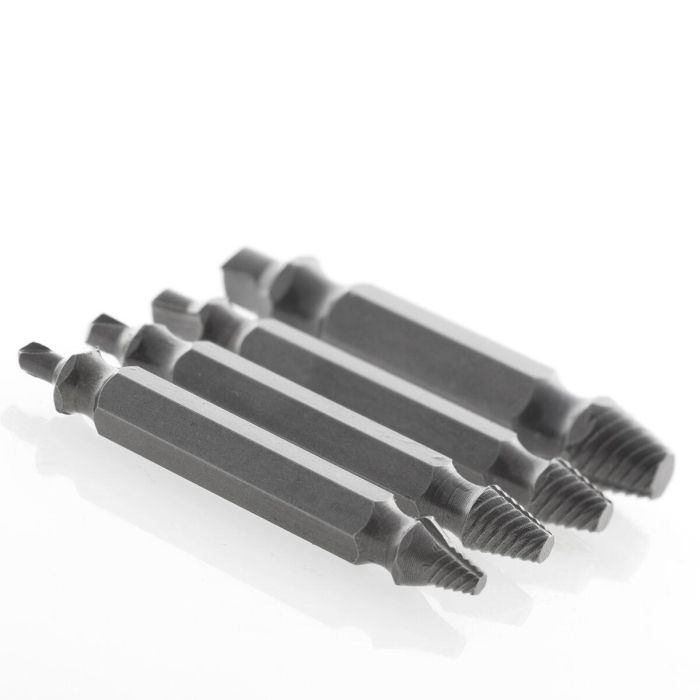 Brocas para Extraer Tornillos Dañados InnovaGoods 4 Unidades 7 Brocas para Extraer Tornillos Dañados InnovaGoods 4 Unidades 7