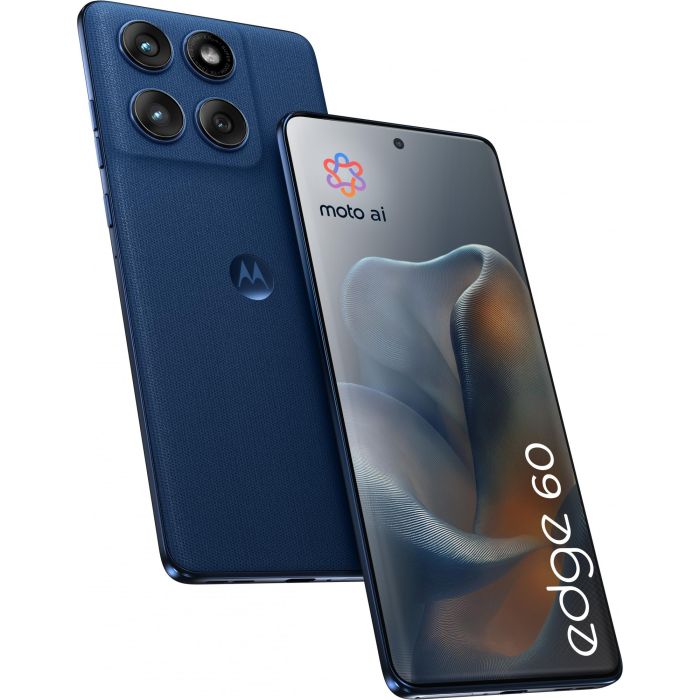 Motorola Edge 60 Gibraltar Sea 12GB RAM 512GB Almacenamiento, 50MP Cámara, Pantalla P-OLED 120Hz