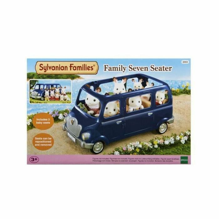 Sylvanian Families 5274 Transportador de 7 Plazas para Figuras, Asientos Extraíbles, Puertas y Maletero Abatibles, Incluye Mapas 1 Sylvanian Families 5274 Transportador de 7 Plazas para Figuras, Asientos Extraíbles, Puertas y Maletero Abatibles, Incluye Mapas 1