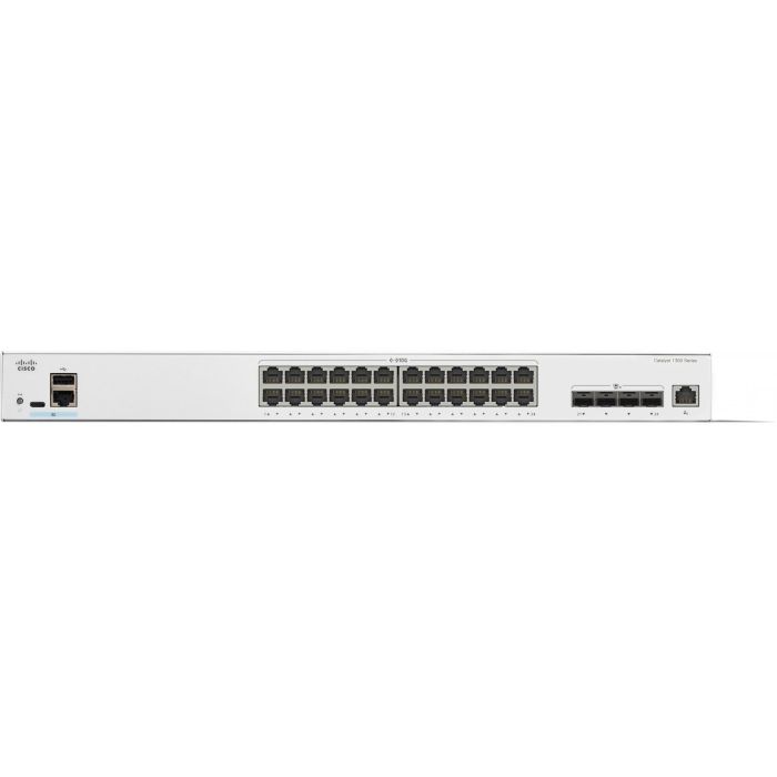 Cisco C1300-24XT Catalyst 1300 Switch gestionado L2/L3 24-PORT 10GE Montaje en rack 1 Cisco C1300-24XT Catalyst 1300 Switch gestionado L2/L3 24-PORT 10GE Montaje en rack 1