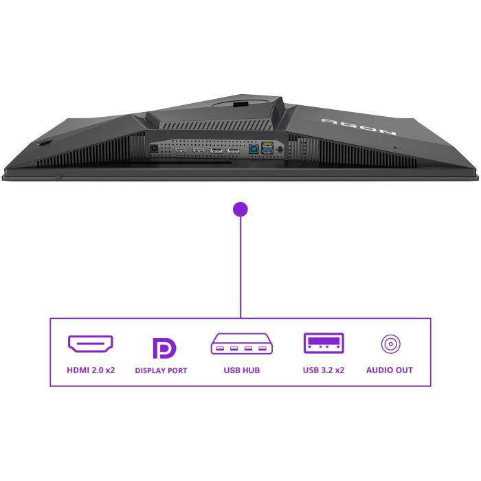 AOC AGON PRO AG276QZD2 Monitor Gaming 27" QHD (2560x1440) QD-OLED 0.03ms Gris 6