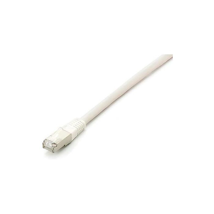 EQUIP 605617 Cable de Red Cat6A S/FTP LSZH, 0.5m, Conectores RJ45, Blanco 1