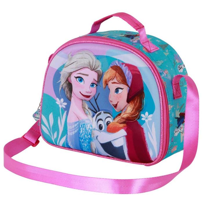 Bolsa Portamerienda 3D Family Disney Frozen 2 Azul