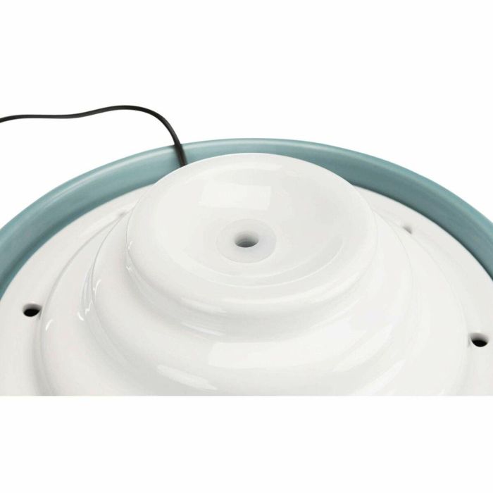 Trixie Fuente de Agua Cerámica Vital Falls 1,5 L Ø 22x13 cm Gasolina y Blanco para Perros y Gatos 8