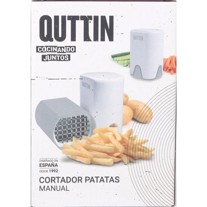 Quttin Cortador de Patatas 10.4 cm Largo x 9.2 cm Ancho x 15.3 cm Alto 1