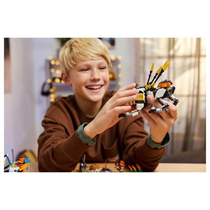 Lego Horizon Adventures 77037 Aloy y Varl contra Testudien y Sawtooth - Juego de Construcción para Niños y Niñas a Partir de 9 Años