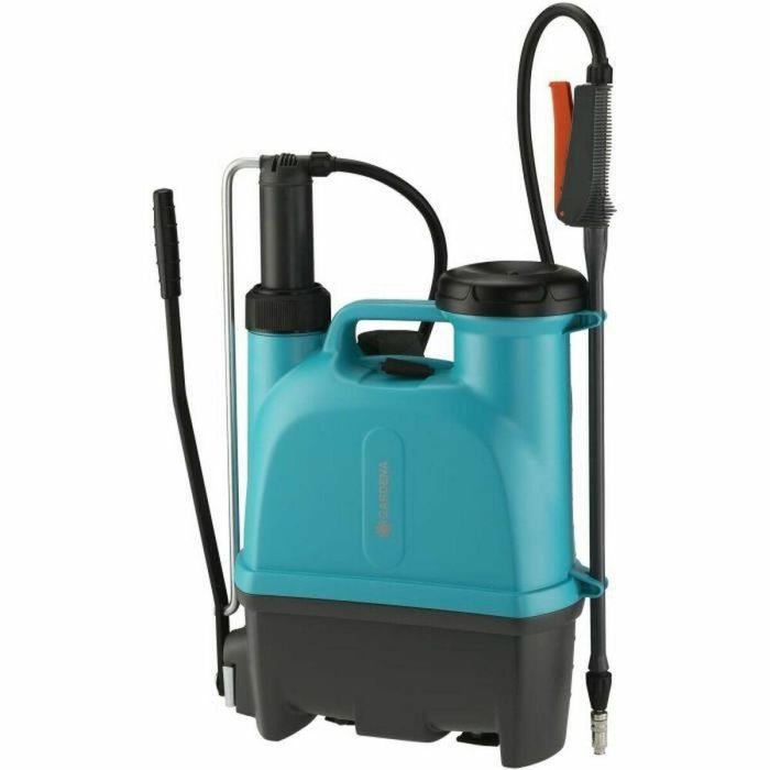 Gardena Pulverizador de Mochila 12L con Lanza Telescópica y Diseño Ambidiestro, Ideal para Recetas Caseras Naturales
