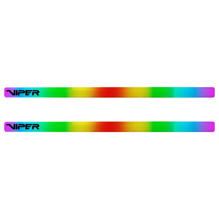 Patriot Viper Xtreme 5 RGB 48GB (2x24GB) DDR5 7600MHz CL36 DIMM PVXR548G76C36K - Memoria RAM con disipador y luz multicolor