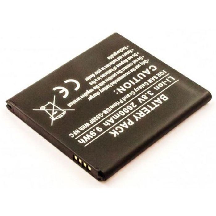 CoreParts Battery for Samsung 9.9Wh Li-Pol 3.8V 2600mAh Galaxy J5 NFC, Galaxy J3, J5, Grand Prime, Grand Prime Duos CoreParts Battery for Samsung 9.9Wh Li-Pol 3.8V 2600mAh Galaxy J5 NFC, Galaxy J3, J5, Grand Prime, Grand Prime Duos