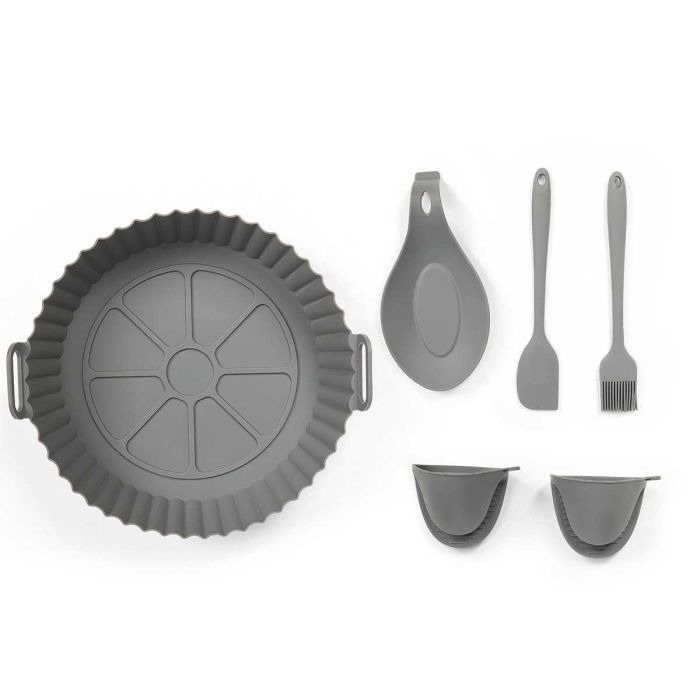 Set 6 Utensilios Air Fryer Kinvara 21x23x6cm (Set de 12) 1