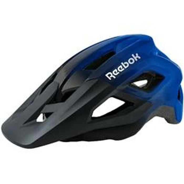Casco de Ciclismo para Adultos Reebok Azul Negro Visera 0 Casco de Ciclismo para Adultos Reebok Azul Negro Visera 0