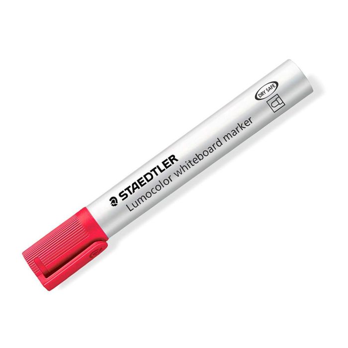 Rotulador Staedtler Lumocolor 351 Para Pizarra Blanca Punta Redonda 2 mm Recargable Color Rojo 10 unidades 2