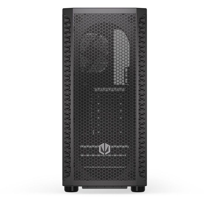 ENDORFY Signum 300 Solid Black Torre PC – Caja ATX, micro ATX, Mini-ITX, Color Negro, Filtro Anti-Polvo, USB 2.0 9