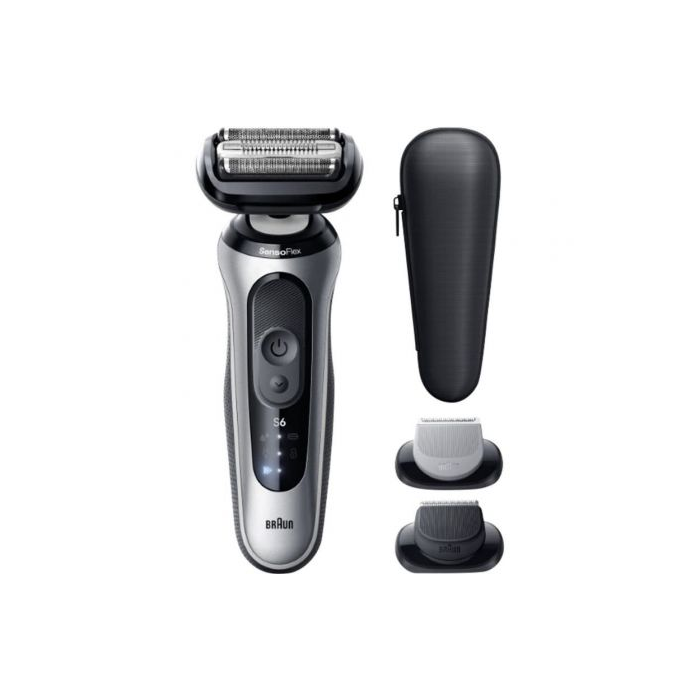 Braun Afeitadora Series 6 62-S1650S con Batería y 2 Accesorios para Cara, Cabeza y Cuerpo 1 Braun Afeitadora Series 6 62-S1650S con Batería y 2 Accesorios para Cara, Cabeza y Cuerpo 1