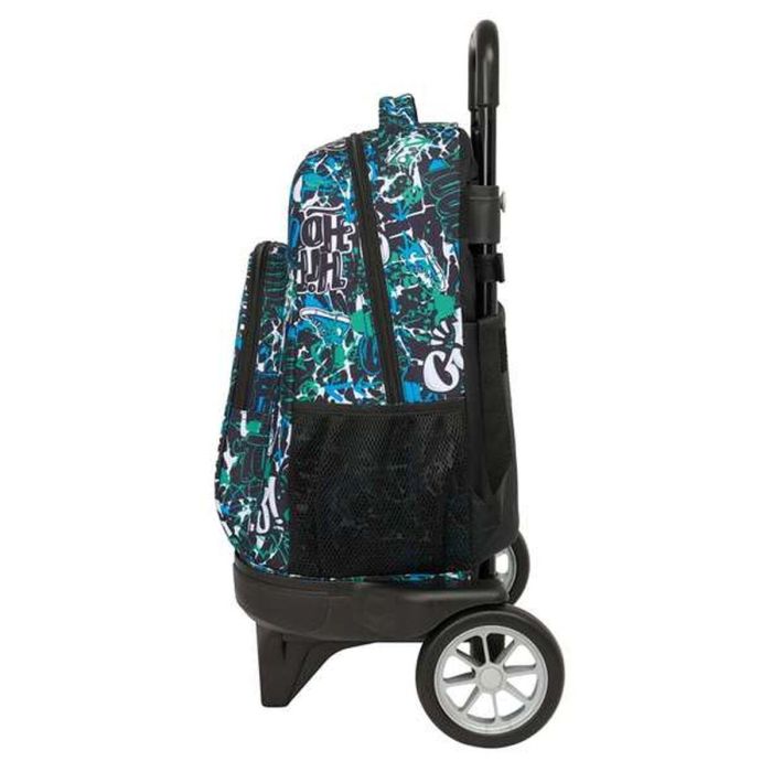 Mochila Escolar con Ruedas Safta Go 33 x 45 x 22 cm Grafiti 1 Mochila Escolar con Ruedas Safta Go 33 x 45 x 22 cm Grafiti 1