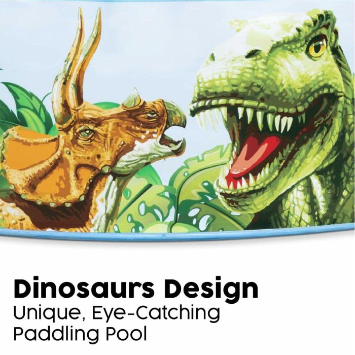 Bestway Piscina Rigida Infantil PVC Dinosaurios 183x38 cm +2 Años Jardin 55022 10 Bestway Piscina Rigida Infantil PVC Dinosaurios 183x38 cm +2 Años Jardin 55022 10
