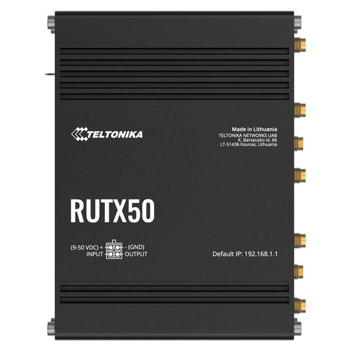 Teltonika Networks RUTX50 Router Industrial 5G con Fuente de Alimentación EU 4 Teltonika Networks RUTX50 Router Industrial 5G con Fuente de Alimentación EU 4