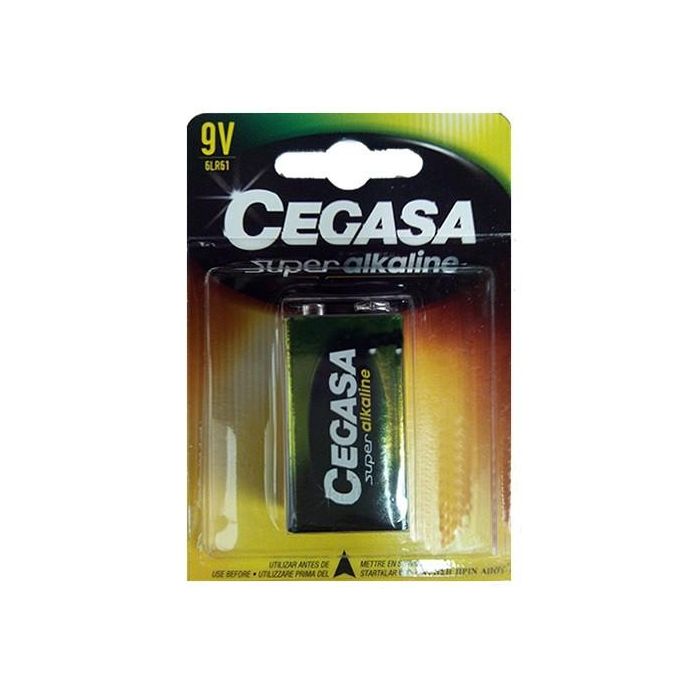 CEGASA PILA SUPER ALC. 6LR61. BLISTER 1