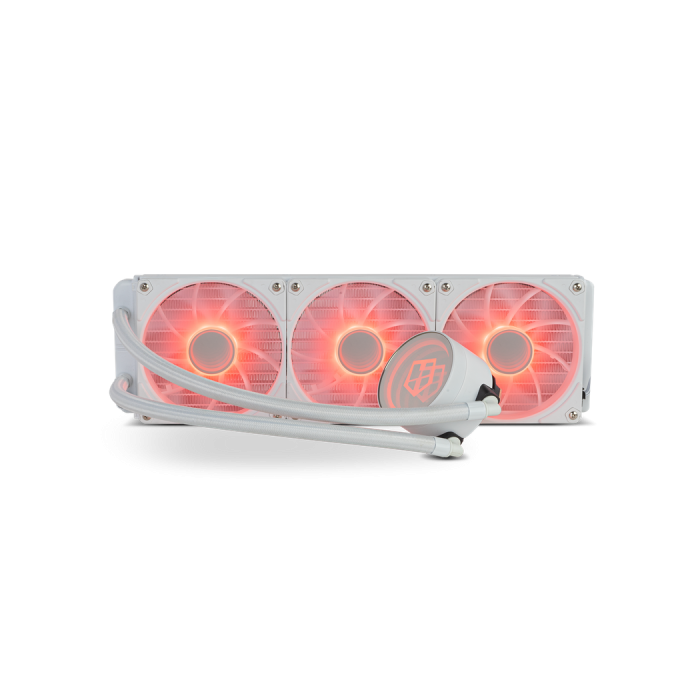NOX NXHUMMERM360ARGBW Refrigeración Líquida Todo en Uno Blanco ARGB 3x12cm 5