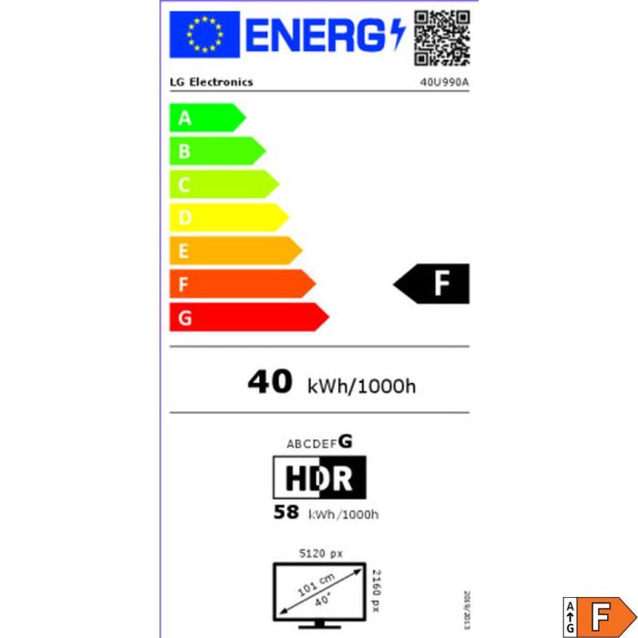 Monitor LG 40U990A-W 4K Ultra HD 26
