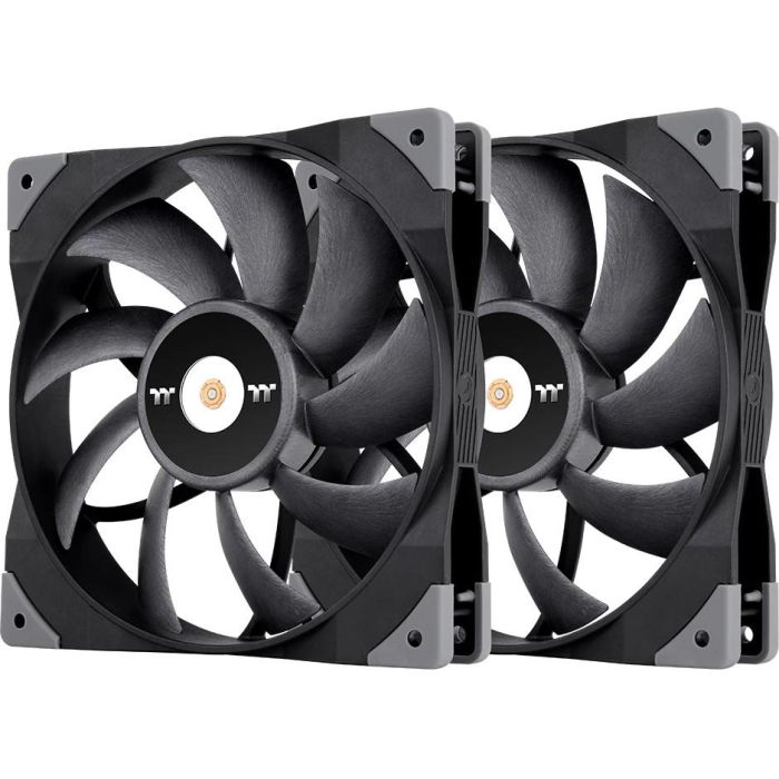 Thermaltake Toughfan 14 Ventilador de Rendimiento PWM 140mm 500-2000rpm - Pack de 2 0 Thermaltake Toughfan 14 Ventilador de Rendimiento PWM 140mm 500-2000rpm - Pack de 2 0