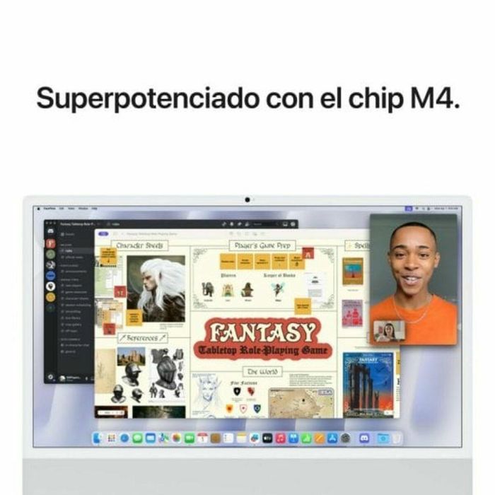 Apple iMac 24" Retina 4,5K / M4 10-Core CPU/ 16Gb/ 512Gb SSD/ 10-Core GPU/ Plata 3