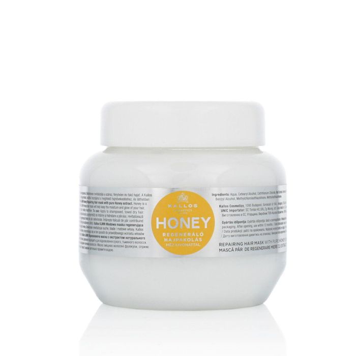 Mascarilla Capilar Reparadora Kallos Cosmetics Honey 275 ml