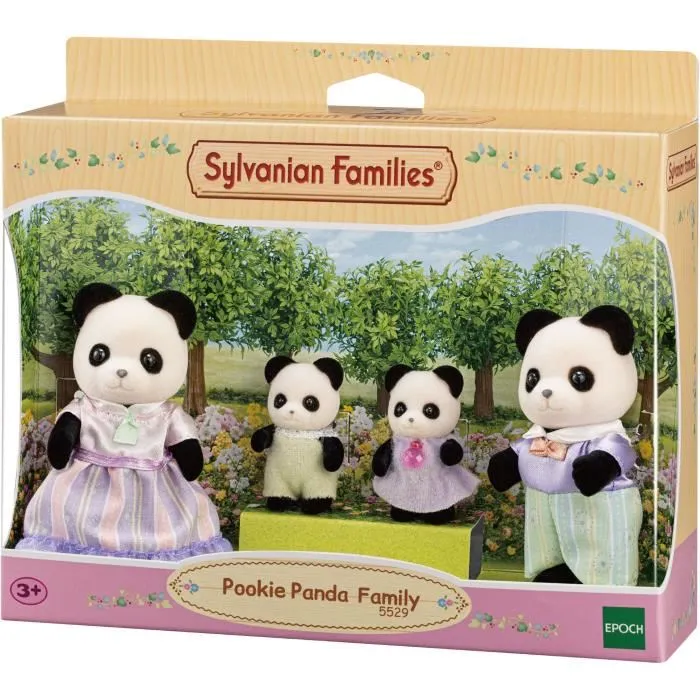 Sylvanian Families La Familia Panda para Niños con 4 Personajes Articulados 3 Sylvanian Families La Familia Panda para Niños con 4 Personajes Articulados 3