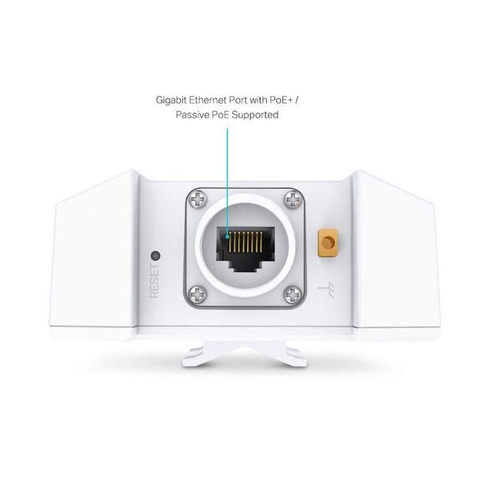 TP-Link EAP650-Outdoor Omada AX3000 Punto de Acceso Wi-Fi Exterior Doble Banda PoE Gigabit para Mástil Pared Blanco IP67 3 TP-Link EAP650-Outdoor Omada AX3000 Punto de Acceso Wi-Fi Exterior Doble Banda PoE Gigabit para Mástil Pared Blanco IP67 3