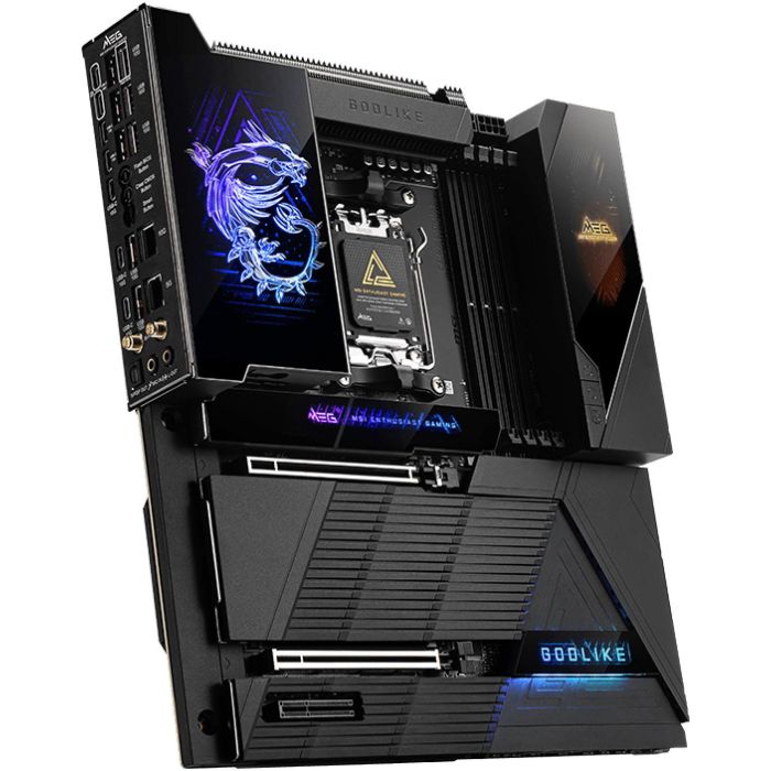 MSI MEG X870E GODLIKE (AM5) Placa Base para AMD Ryzen 7000, 8000, 9000 Series DDR5 ATX Extendida 3