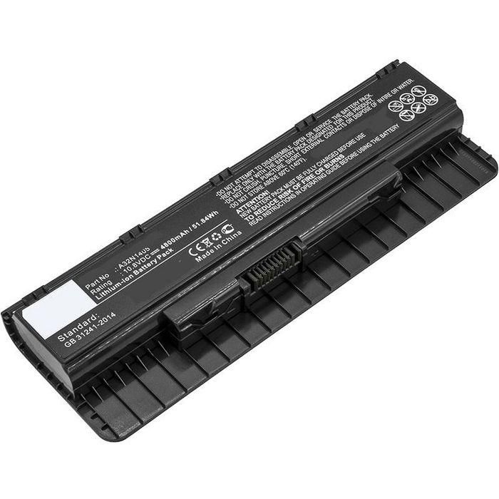 CoreParts Laptop Battery for Asus 47.52Wh Li-ion 10.8V 4400mAh Black, G551, G551J, G551JK, G551JM, G551JW, G551JX, G58, G58JM, G771, G771J, G77, Asus N551J, G551JM-CN102H CoreParts Laptop Battery for Asus 47.52Wh Li-ion 10.8V 4400mAh Black, G551, G551J, G551JK, G551JM, G551JW, G551JX, G58, G58JM, G771, G771J, G77, Asus N551J, G551JM-CN102H