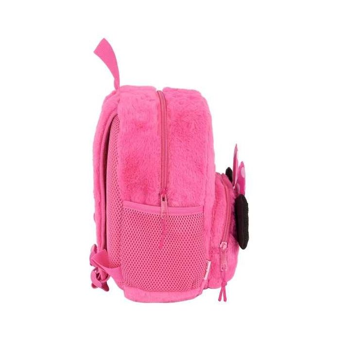 Safta Mochila Peluche Guardería Minnie Mouse 22x27x10cm 2 Safta Mochila Peluche Guardería Minnie Mouse 22x27x10cm 2