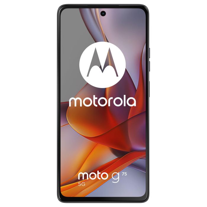 Motorola moto G75 5G Business Edition Smartphone, 6.78" Pantalla 120Hz, 8GB RAM, 128GB, Cámara 50MP, Android 14, Carga Rápida 30W, Resistente Agua/Pólvo IP68, Color Charcoal Gray 1