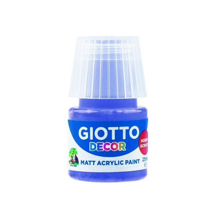 Pintura Acrilica Giotto 25 Ml (Bote) Violeta 6 unidades