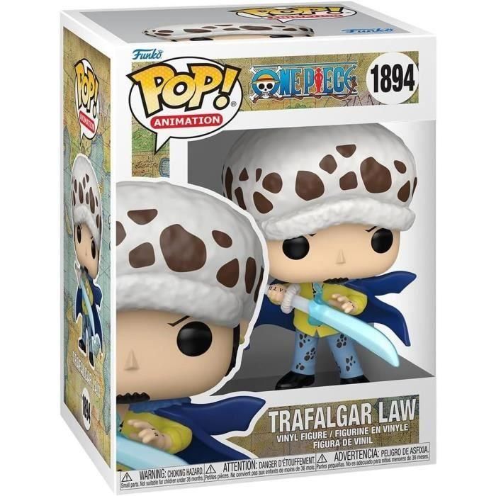 Funko Figura POP One Piece Trafalgar Law 9cm de vinilo en caja regalo 0 Funko Figura POP One Piece Trafalgar Law 9cm de vinilo en caja regalo 0