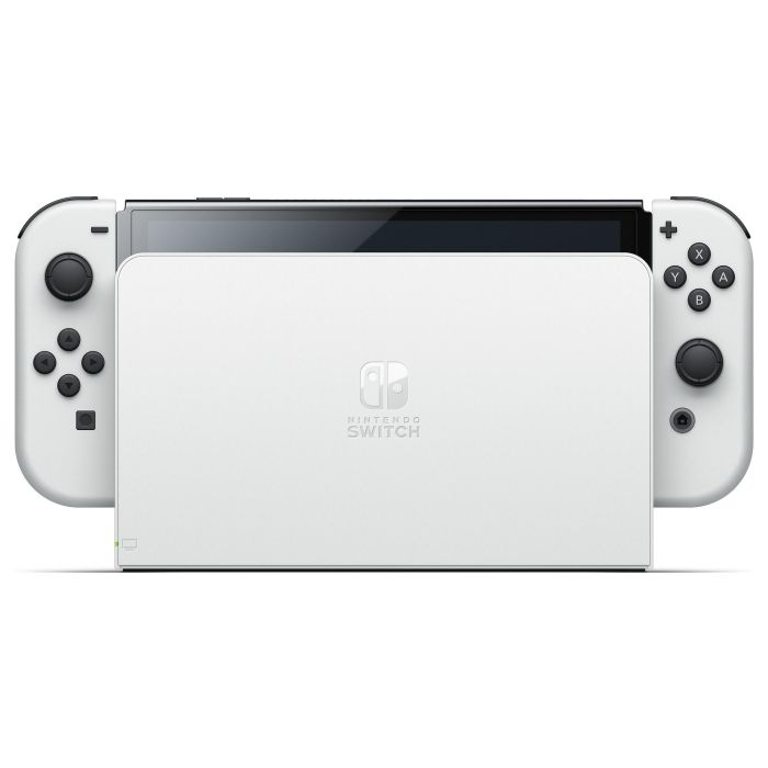 Nintendo Switch OLED Blanca - Consola de Videojuegos con Pantalla OLED de 7 Pulgadas y 64 GB Nintendo Switch OLED Blanca - Consola de Videojuegos con Pantalla OLED de 7 Pulgadas y 64 GB