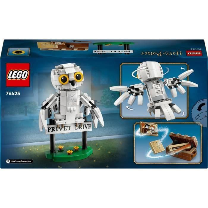 LEGO 76425 Harry Potter Hedwig en 4 Privet Drive, juguete de construcción para niños 5