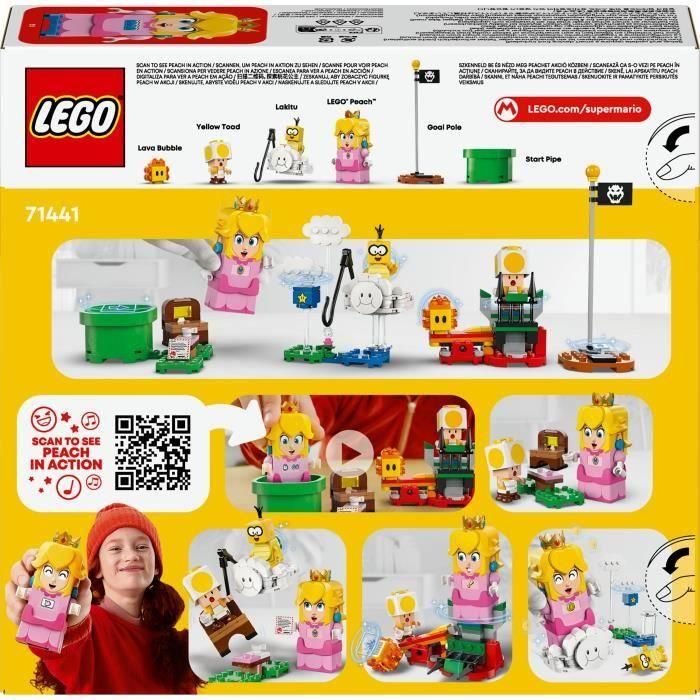 LEGO Super Mario 71441 Las Aventuras de LEGO Peach Interactive - Princess Toy 1 LEGO Super Mario 71441 Las Aventuras de LEGO Peach Interactive - Princess Toy 1