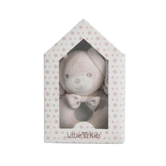 Sonajero osito sweet estrellas 16 cm beig caja casita 1 Sonajero osito sweet estrellas 16 cm beig caja casita 1
