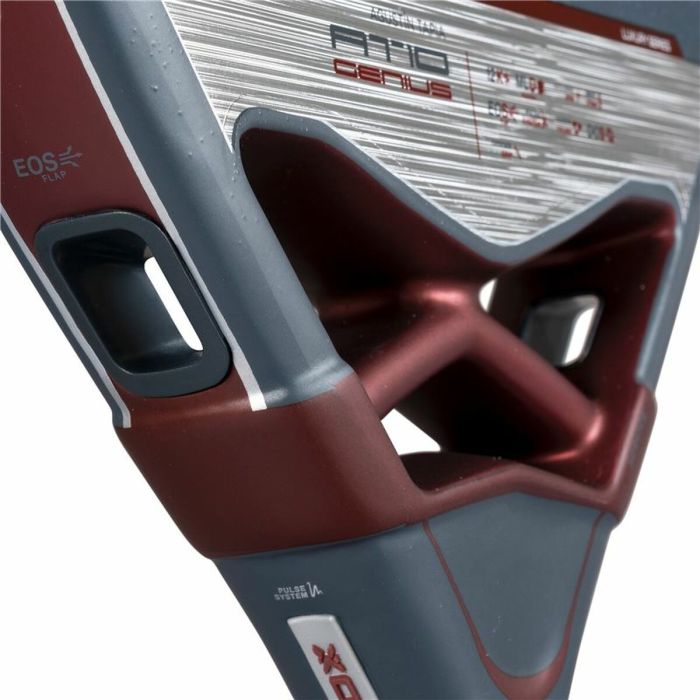 Pala de Pádel Nox AT10 Genius 12K Gris Fibra de carbono 2 Pala de Pádel Nox AT10 Genius 12K Gris Fibra de carbono 2