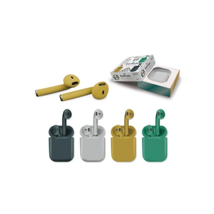 Umay Auriculares Bluetooth I12 Glossy Collection, Stereo V5.0, Compatible Apple y Android, Inalámbrico, Dentro de oído, 330562 1