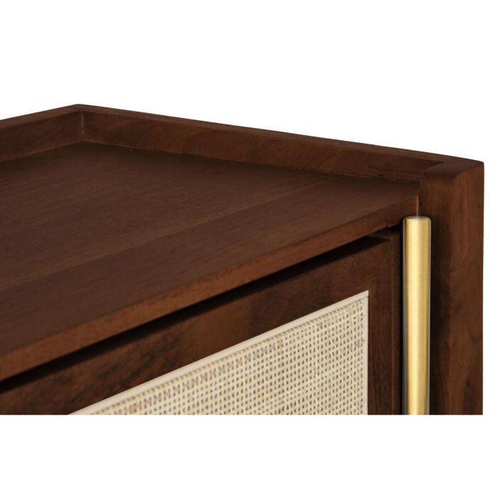 DKD Home Decor Buffet Sixties de Mango y Fibra 40 x 180 x 80 cm 5