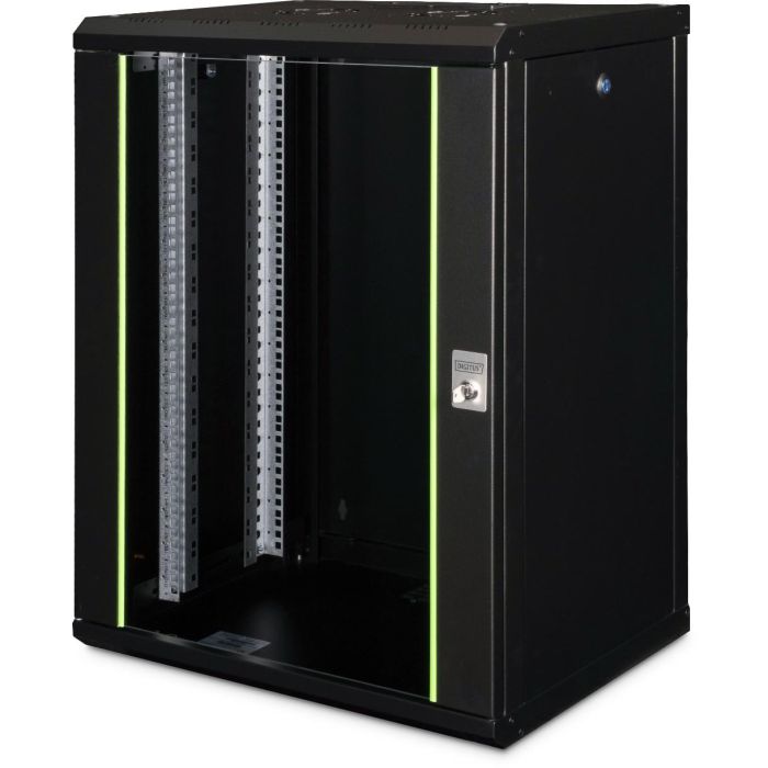 DIGITUS Wandgehäuse Unique 16HE 820x600x450mm schwarz 0 DIGITUS Wandgehäuse Unique 16HE 820x600x450mm schwarz 0