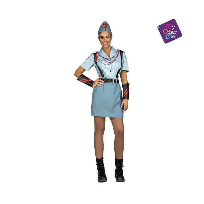 My Other Me Disfraz Legionaria para Mujer Adulto, Incluye Gorro, Camisa, Falda, Cinturón, Tirantes y Muñequeras, Talla M 4