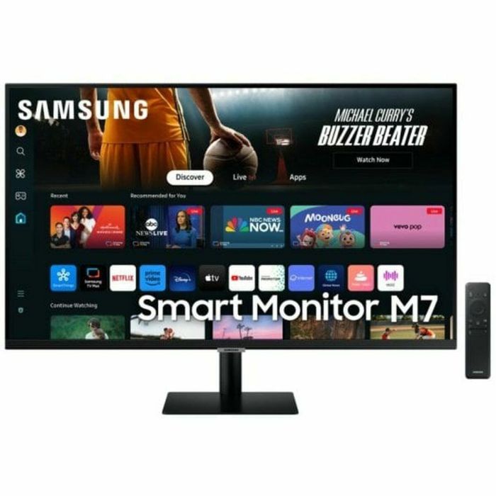 Samsung LS32DM700UUXEN Monitor Smart M70D 32" 4K UHD LED VA 4ms 60Hz HDMI USB-C Tizen WiFi Altavoz Negro 0 Samsung LS32DM700UUXEN Monitor Smart M70D 32" 4K UHD LED VA 4ms 60Hz HDMI USB-C Tizen WiFi Altavoz Negro 0