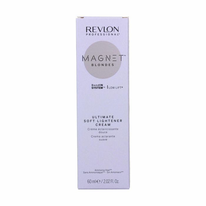 Revlon I00038 MAGNET Blondes Soft Light - Crema Aclaradora Pelo Rubio Sin Amoníaco, Ilumina y Protege 60ml