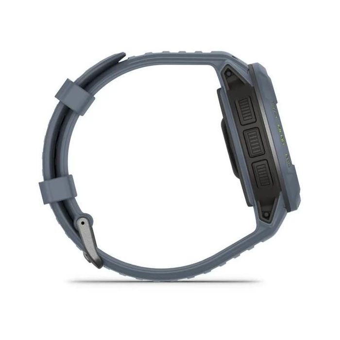 Garmin Instinct Crossover Reloj GPS, Granitblau/Silber 2