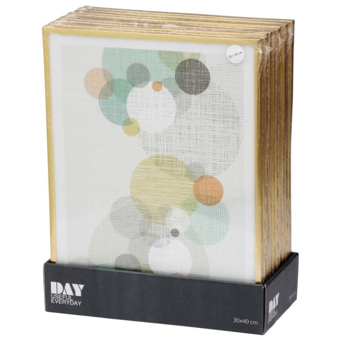 Day Marco Foto Latón 30x40 cm Plástico Ancho Marco 1.5 cm 3 Day Marco Foto Latón 30x40 cm Plástico Ancho Marco 1.5 cm 3