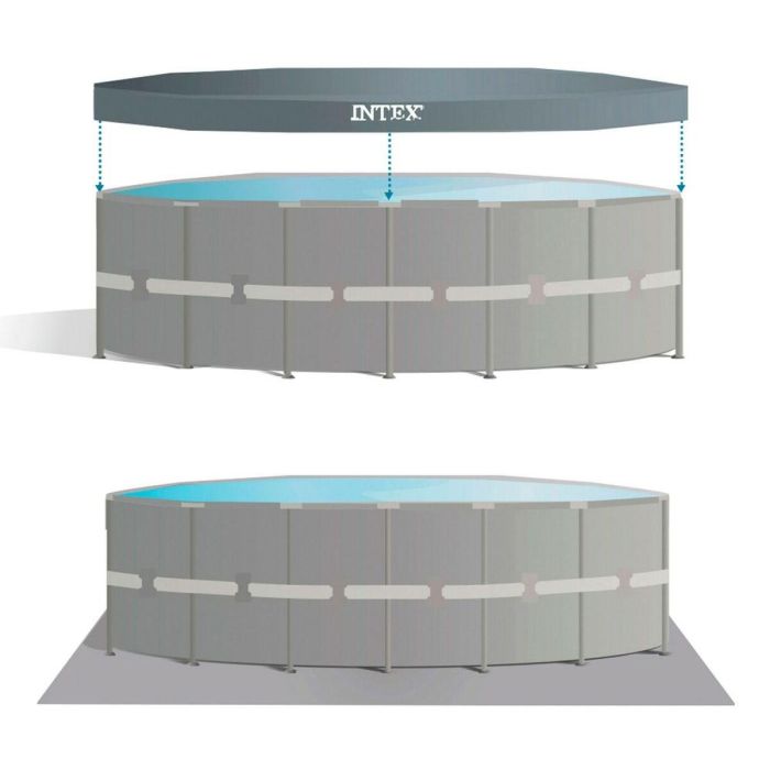 Piscina Desmontable Intex 26334 610 x 122 x 610 cm 3 Piscina Desmontable Intex 26334 610 x 122 x 610 cm 3